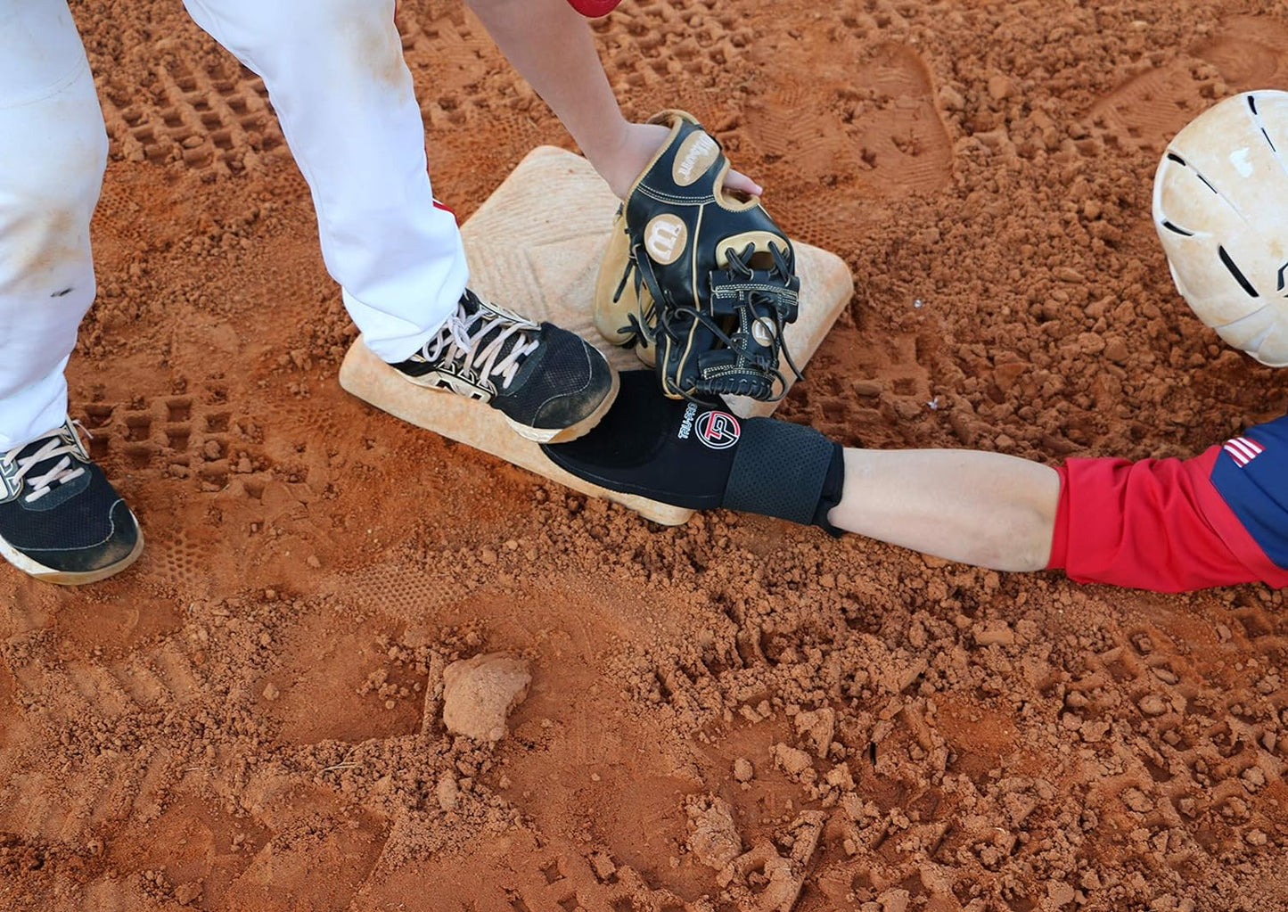 Custom Designed Sliding Mitt for Right and Left Hand - Baseball and Softball Hand Protection for Youth and Adults