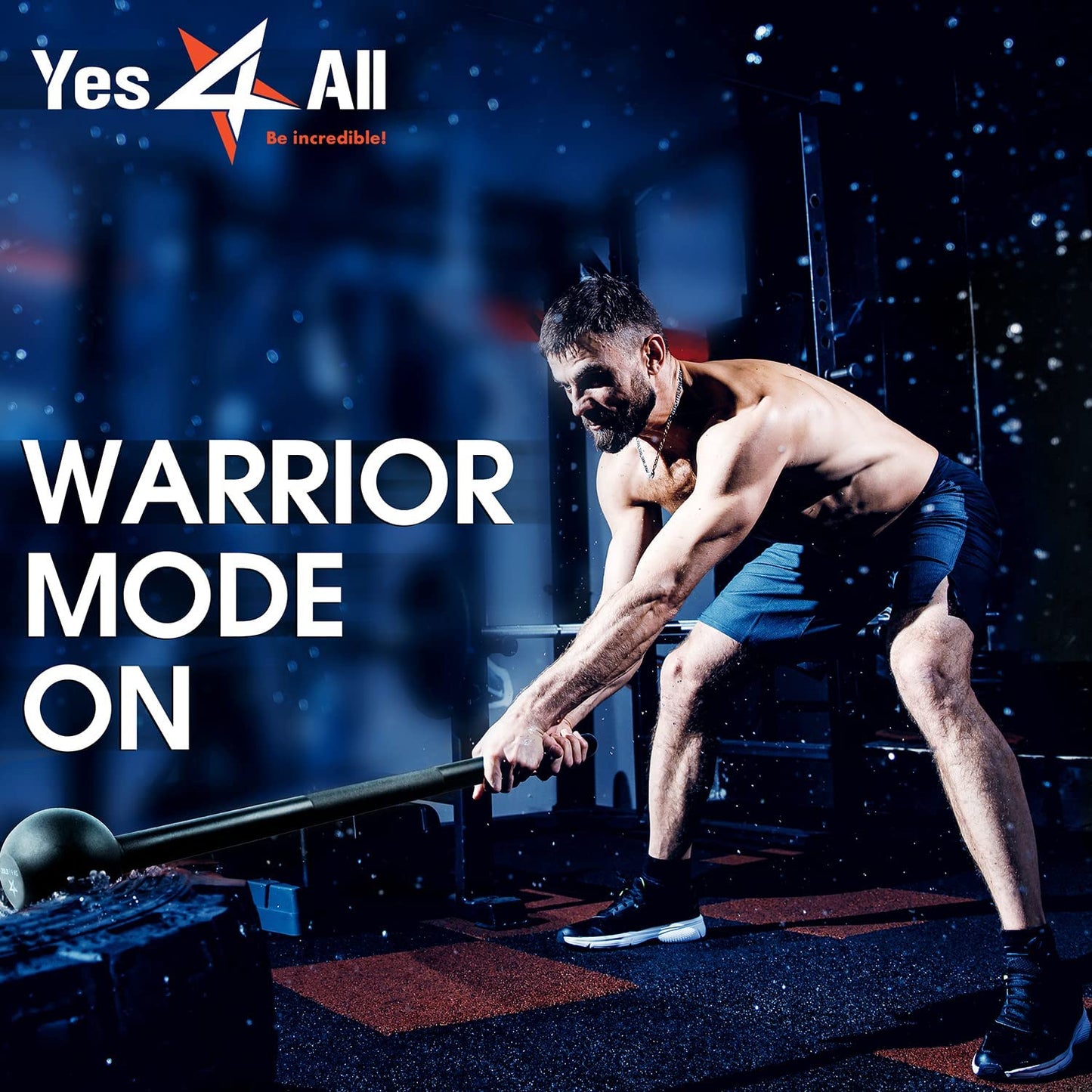 Steel Mace Bell for Comprehensive Strength Training - Enhances Full Body Conditioning, Muscle Development, Shoulder Stability, Grip Strength, and Forearm Workouts for Rehabilitation and Stretching, Available in 5 to 30 lbs for Both Men and Women