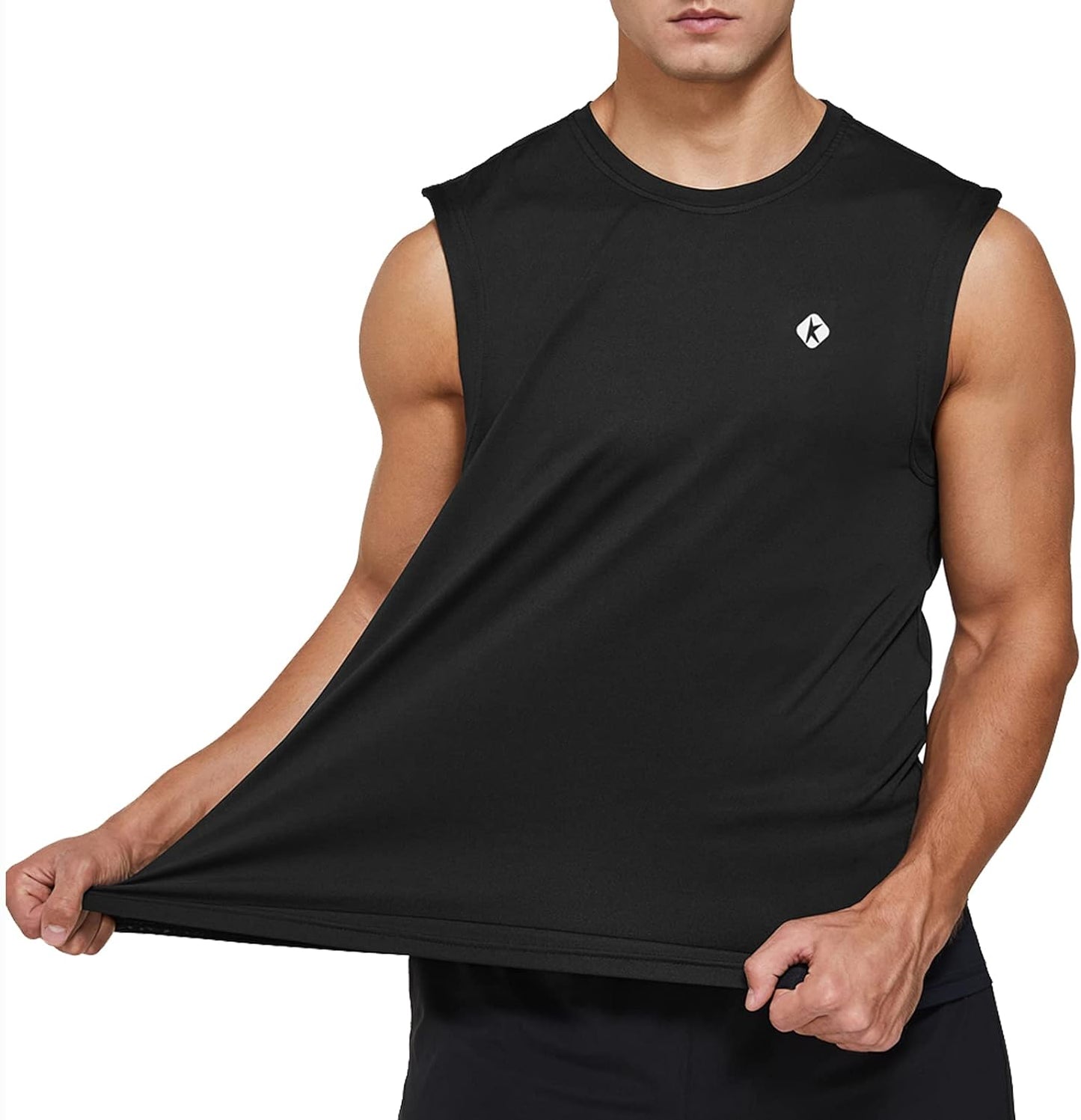 Men's Sleeveless Quick-Dry Workout Tank Top for Gym, Fitness, Running, and Bodybuilding