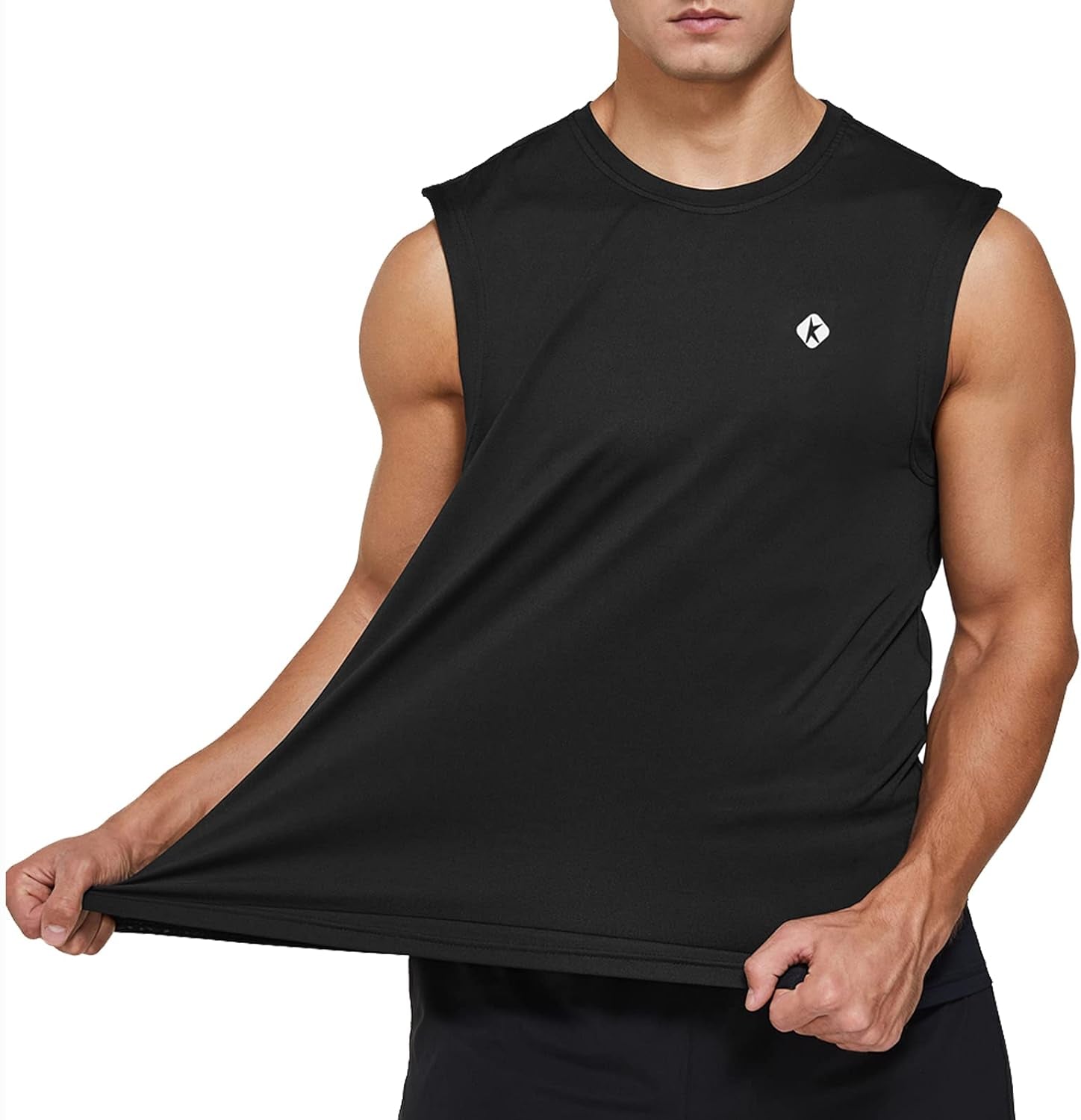 Men's Sleeveless Quick-Dry Workout Tank Top for Gym, Fitness, Running, and Bodybuilding